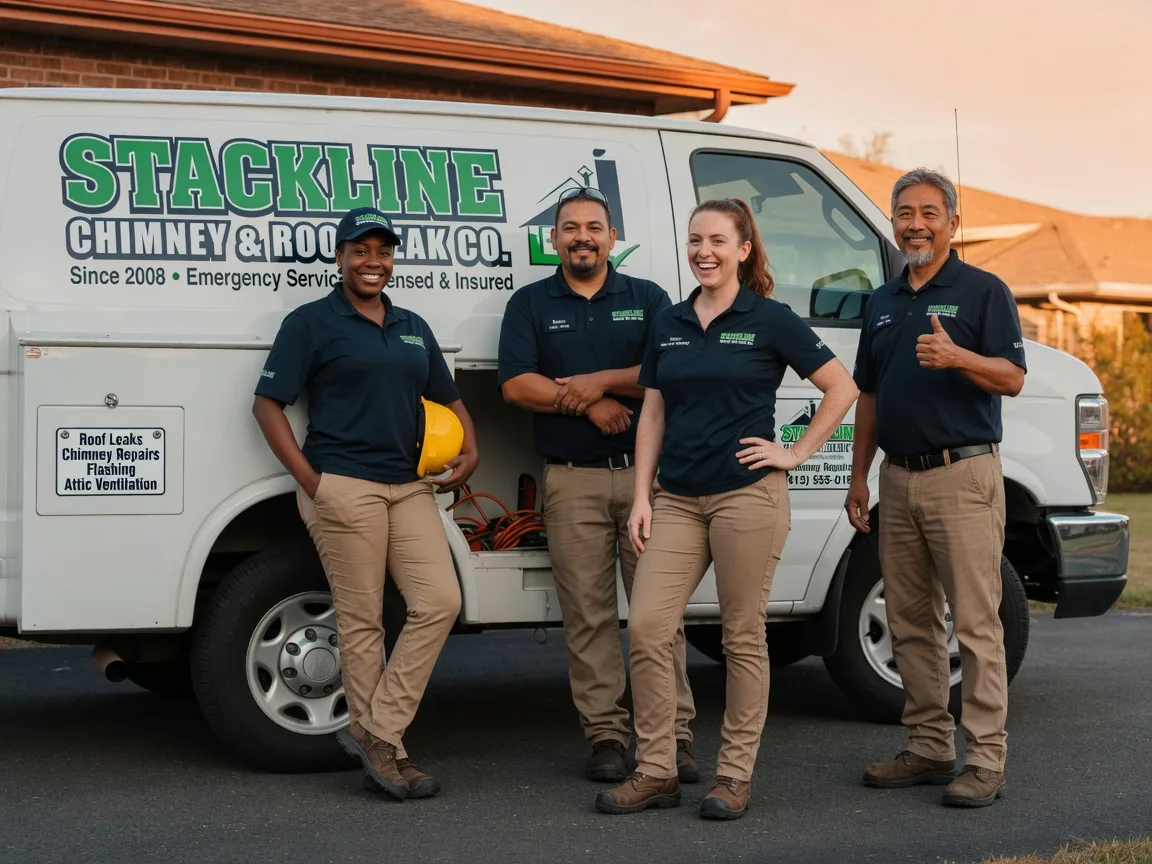 Chimney flashing repair company in Poultney, VT